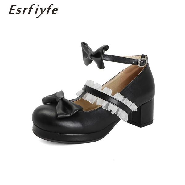 spring autumn girls lolita shoes pu leather women high heel platform pumps woman round toe ladies dress, Black
spring autumn girls lolita shoes pu leather women high heel platform pumps woman round toe ladies dress, Black