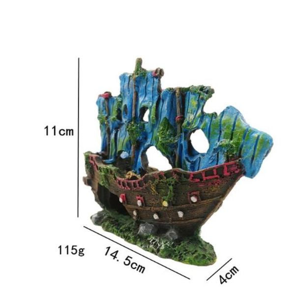 decorations aquarium landscaping fish tank ornament decoration resin boat pirate ship simulation wreck hole blue sailboat akvaryum
decorations aquarium landscaping fish tank ornament decoration resin boat pirate ship simulation wreck hole blue sailboat akvaryum