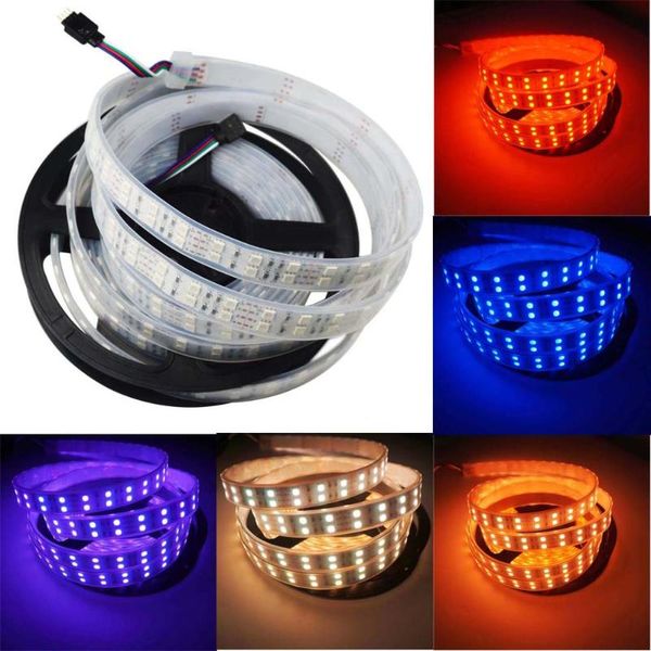 16.4ft 5m smd double row 120leds/m led strip flexible cool white warm rgb 12v 600 leds strips
16.4ft 5m smd double row 120leds/m led strip flexible cool white warm rgb 12v 600 leds strips