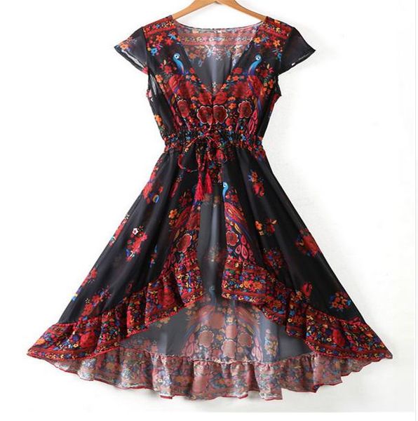 dress flower bandage bohemian beach 2021 women summerdress long swimsuit cover up bathing suit ups casual dresses, Black;gray
dress flower bandage bohemian beach 2021 women summerdress long swimsuit cover up bathing suit ups casual dresses, Black;gray