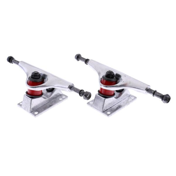 magideal 5' aluminium alloy longboard skateboard trucks impact resistance high strength silver / red skateboarding
magideal 5' aluminium alloy longboard skateboard trucks impact resistance high strength silver / red skateboarding