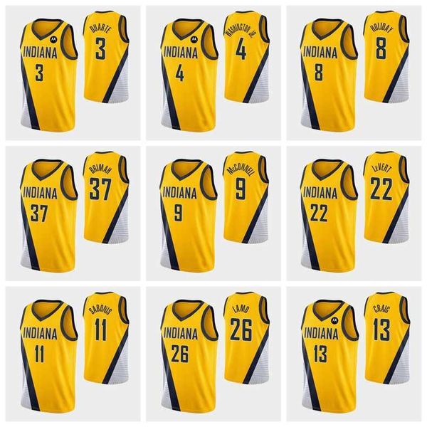 indiana men pacers's statement duane washington jr. amida brimah torrey craig chris domantas malcolm brogdon gold 2021 basketball jerse, Black
indiana men pacers's statement duane washington jr. amida brimah torrey craig chris domantas malcolm brogdon gold 2021 basketball jerse, Black
