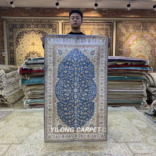 yilong 2.5'x4' blue handmade antique vintage carpet home hand knotted rug (hf197b) carpets
yilong 2.5'x4' blue handmade antique vintage carpet home hand knotted rug (hf197b) carpets