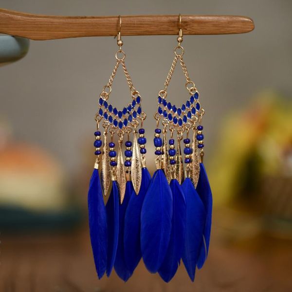 hoop & huggie earrings fan feather shaped tassel women's long bohemian pearl, Golden;silver
hoop & huggie earrings fan feather shaped tassel women's long bohemian pearl, Golden;silver