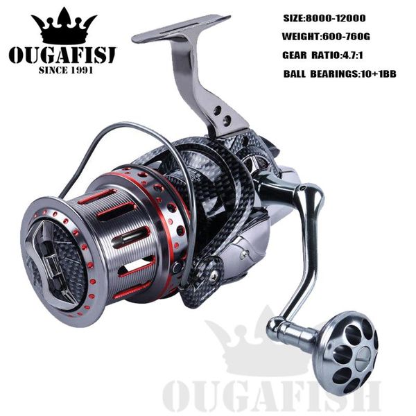 fishing reel tackle 2021 all metal fish 10+1 ball bearings drag 20kg pesca carp spinning reels molinete peche en mer baitcasting
fishing reel tackle 2021 all metal fish 10+1 ball bearings drag 20kg pesca carp spinning reels molinete peche en mer baitcasting