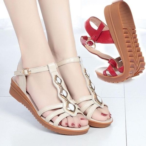 sandals 2021 summer really soft leather flat bottom women tendon antiskid comfortable rhinestone sandals., Black
sandals 2021 summer really soft leather flat bottom women tendon antiskid comfortable rhinestone sandals., Black