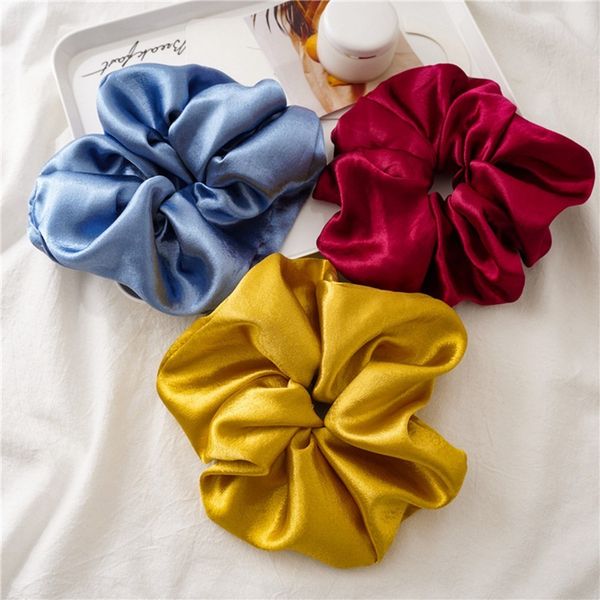 accessories for satin elastic rubber hair women in scrunchie from the support of girls'ponytail, Golden;white
accessories for satin elastic rubber hair women in scrunchie from the support of girls'ponytail, Golden;white