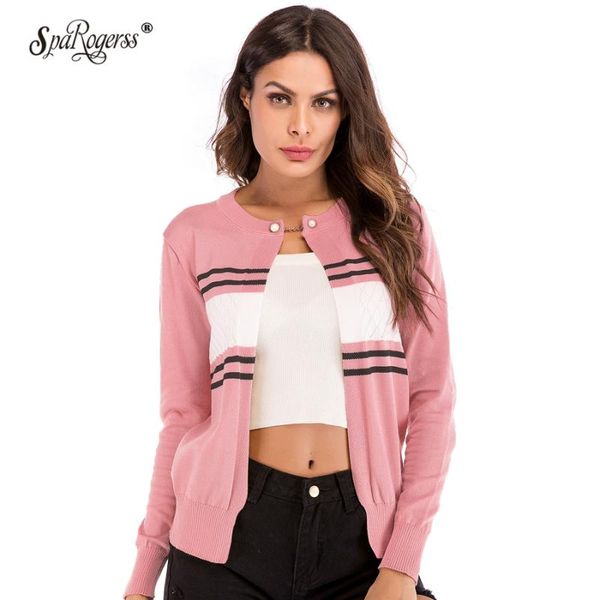 women's jackets women jacket striped knitted sweaters bodycon coat streetwear 2021 autumn multicolor elegant casual female clothes yy5, Black;brown
women's jackets women jacket striped knitted sweaters bodycon coat streetwear 2021 autumn multicolor elegant casual female clothes yy5, Black;brown