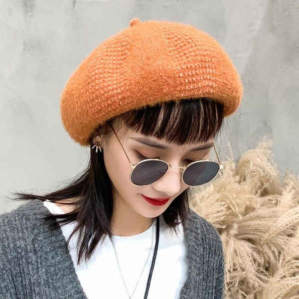 berets wholesale winter beret hats for women mushroom hat black french ladies painter barrette 8 colors drop, Blue;gray
berets wholesale winter beret hats for women mushroom hat black french ladies painter barrette 8 colors drop, Blue;gray