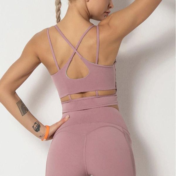 women's yoga bra hollow crop cross running vest push up female fitness breathable sports bras for women gym outfit
women's yoga bra hollow crop cross running vest push up female fitness breathable sports bras for women gym outfit