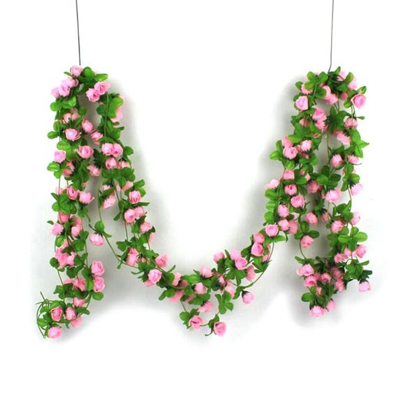 decorative flowers & wreaths 2m simulation rose flower vines artificial roses silk arrangement fake vine wedding arch garden wall decor d
decorative flowers & wreaths 2m simulation rose flower vines artificial roses silk arrangement fake vine wedding arch garden wall decor d