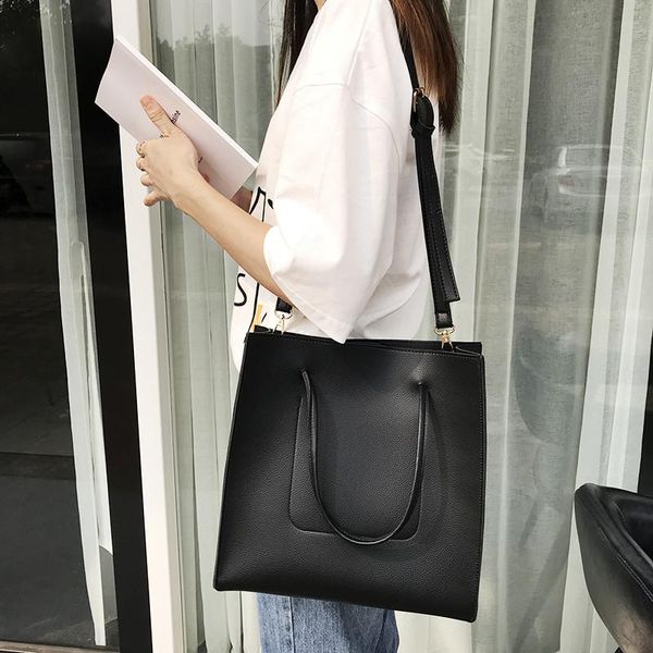 fashion big capacity casual women totes bag pu leather 2 pcs handbags set manufacturer cross body
fashion big capacity casual women totes bag pu leather 2 pcs handbags set manufacturer cross body