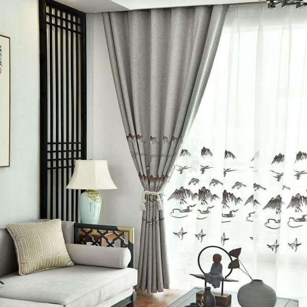 curtain & drapes 2021 chinese painting curtains landscape embroidered fabric style for living dining room bedroom
curtain & drapes 2021 chinese painting curtains landscape embroidered fabric style for living dining room bedroom