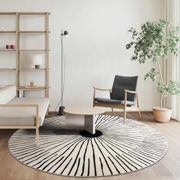 carpets post modern round shaped geometric area rug big size nordic style black and white striped home decoration carpet
carpets post modern round shaped geometric area rug big size nordic style black and white striped home decoration carpet