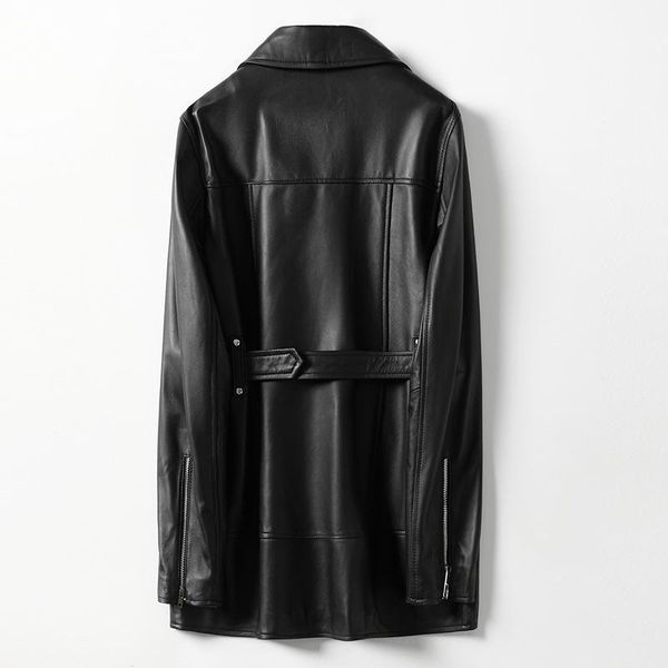 men's leather & faux spring autumn sheepskin genuine coat for real jacket women slim cuero genuino hq20-zjf204a pph449, Black
men's leather & faux spring autumn sheepskin genuine coat for real jacket women slim cuero genuino hq20-zjf204a pph449, Black
