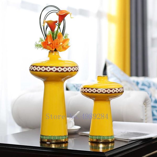 vases creativity ceramic vase yellow geometry abstract handmade crafts furnishings modern home decoration flower arrangement
vases creativity ceramic vase yellow geometry abstract handmade crafts furnishings modern home decoration flower arrangement
