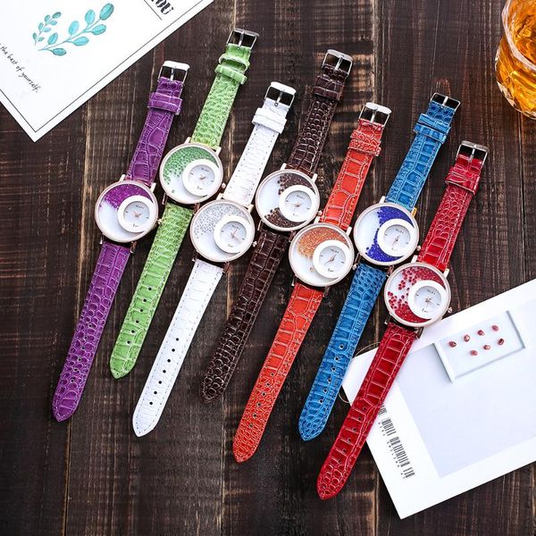 wristwatches drop fashion women rhinestone watch luxury leather dress quartz watches gift clock relogio feminino, Slivery;brown
wristwatches drop fashion women rhinestone watch luxury leather dress quartz watches gift clock relogio feminino, Slivery;brown