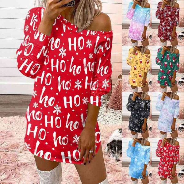 casual merry christmas print o-neck dress for women long sleeve streetwear mini vestidos autumn sweatshirts dress vestido, Black;gray
casual merry christmas print o-neck dress for women long sleeve streetwear mini vestidos autumn sweatshirts dress vestido, Black;gray