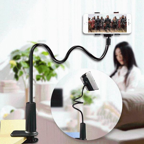 cell phone mounts & holders universal mobile lazy bracket two clamp flexible stand holder for cellphone support double chuck screw base
cell phone mounts & holders universal mobile lazy bracket two clamp flexible stand holder for cellphone support double chuck screw base