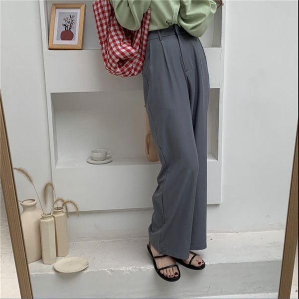 stylish solid grey spring all match plus size women high waist texture chic fashion full length pants 210421, Black;white
stylish solid grey spring all match plus size women high waist texture chic fashion full length pants 210421, Black;white
