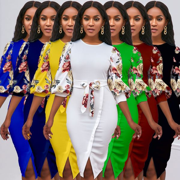 african mother dress 2022 summer printed puff sleeve slim skinny package hip bandage european and american dress, Black;gray
african mother dress 2022 summer printed puff sleeve slim skinny package hip bandage european and american dress, Black;gray