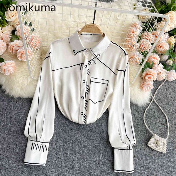 nomikuma korean printed elegant causal blouse shirt long sleeve turn-down collar blusas mujer de moda new women 6g206 210427, White
nomikuma korean printed elegant causal blouse shirt long sleeve turn-down collar blusas mujer de moda new women 6g206 210427, White