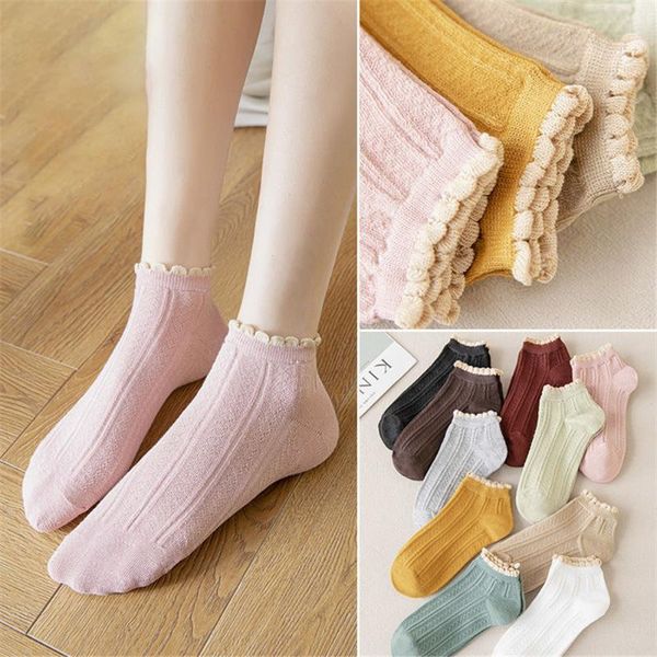 socks & hosiery 5 pairs/set women summer breathable pure cotton color casual korean version japanese lace ankle invisible, Black;white
socks & hosiery 5 pairs/set women summer breathable pure cotton color casual korean version japanese lace ankle invisible, Black;white
