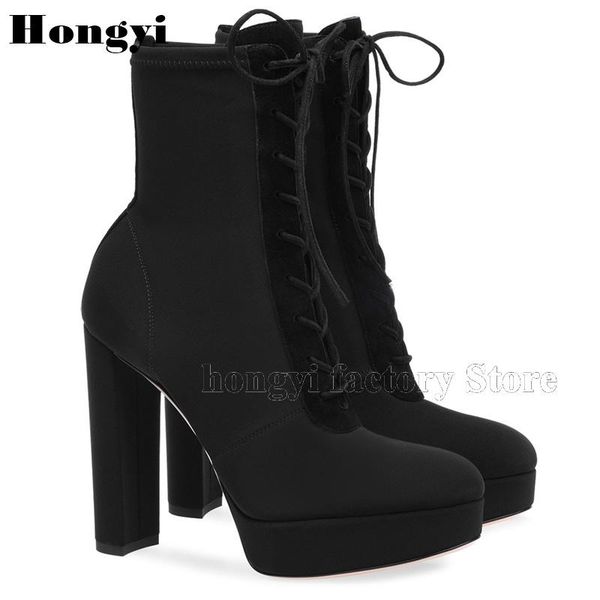 boots fashion suede leather black designer platfor block high heel round toe lace up women ankle 2021 gladiator short boot
boots fashion suede leather black designer platfor block high heel round toe lace up women ankle 2021 gladiator short boot