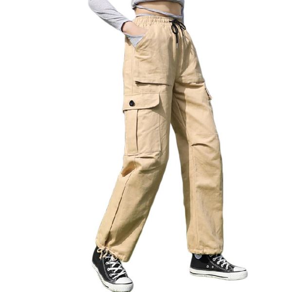 women's pants & capris 2021 fashion women big pockets cargo high waist loose streetwear baggy tactical trouser hip hop joggers, Black;white
women's pants & capris 2021 fashion women big pockets cargo high waist loose streetwear baggy tactical trouser hip hop joggers, Black;white