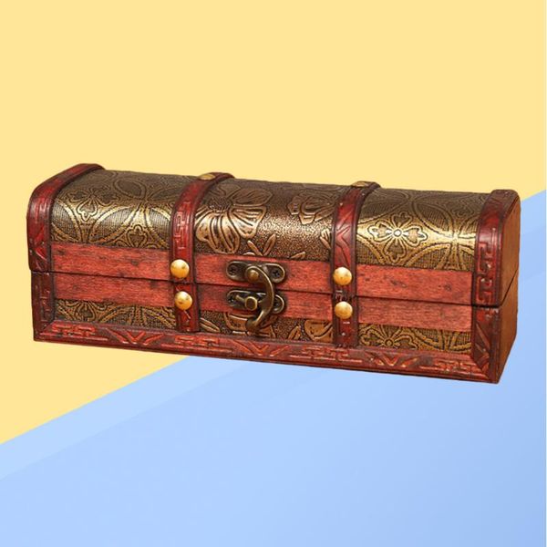 vintage wooden box creative jewelry storage retro packaging delicate hair stick container for party home bed bottles & jars
vintage wooden box creative jewelry storage retro packaging delicate hair stick container for party home bed bottles & jars