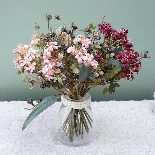 decorative flowers & wreaths 9pcs/bouquet attractive artificial flower convenient fabric realistic anti fade eucalyptus for daily use
decorative flowers & wreaths 9pcs/bouquet attractive artificial flower convenient fabric realistic anti fade eucalyptus for daily use