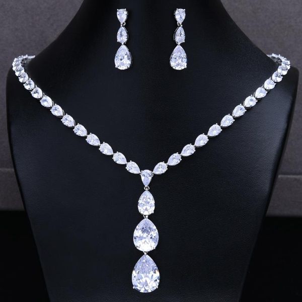 earrings & necklace kellybola luxury nigerian drop pendant for women wedding bridal crystal dubai party jewelry, Silver
earrings & necklace kellybola luxury nigerian drop pendant for women wedding bridal crystal dubai party jewelry, Silver