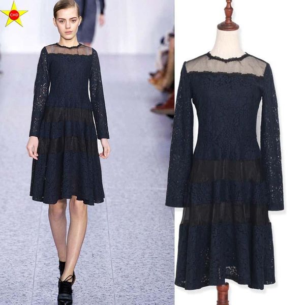 casual dresses lace patchwork l-5xl plus size women dress 2021 spring fashion hollow out elegant vestidos long sleeve extra large, Black;gray
casual dresses lace patchwork l-5xl plus size women dress 2021 spring fashion hollow out elegant vestidos long sleeve extra large, Black;gray