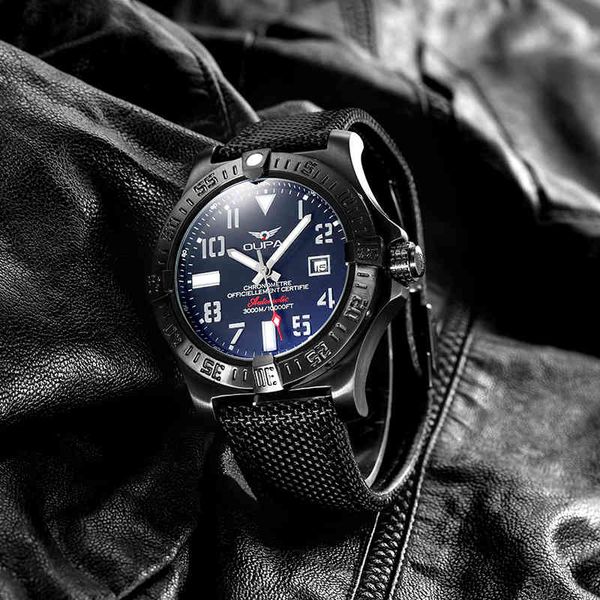 oupai 2022 new arrival blackbird fighter automatic watch men avenger 45mm large size waterproof nylon strap sports diving 
oupai 2022 new arrival blackbird fighter automatic watch men avenger 45mm large size waterproof nylon strap sports diving