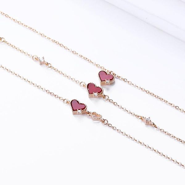 other bracelets genuine s925 sterling silver red agate heart-shaped bracelet ladies fashion ol style birthday gift, Golden;silver
other bracelets genuine s925 sterling silver red agate heart-shaped bracelet ladies fashion ol style birthday gift, Golden;silver