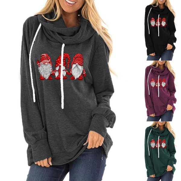 women's hoodies & sweatshirts y2k harajuku funny christmas printing pile collar women vintage casual loose ladies punk long sleeved pu, Black
women's hoodies & sweatshirts y2k harajuku funny christmas printing pile collar women vintage casual loose ladies punk long sleeved pu, Black