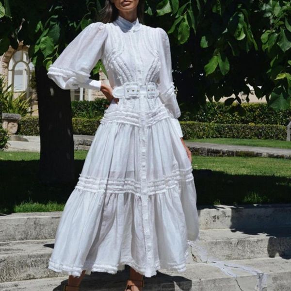 casual dresses women white edible tree patchwork belt dress stand neck long sleeve slim fit fashion tide summer 2021 c919, Black;gray
casual dresses women white edible tree patchwork belt dress stand neck long sleeve slim fit fashion tide summer 2021 c919, Black;gray
