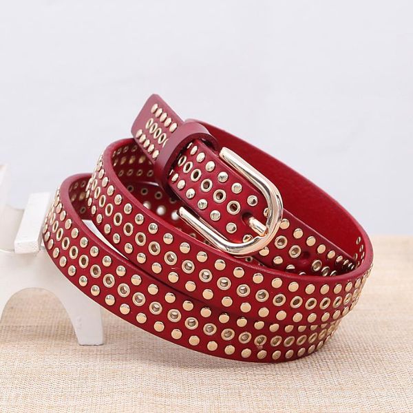 belts 2021 women's fashion girls brand 100% leather women rivet belt metal pin buckle vintage for jeans, Black;brown
belts 2021 women's fashion girls brand 100% leather women rivet belt metal pin buckle vintage for jeans, Black;brown