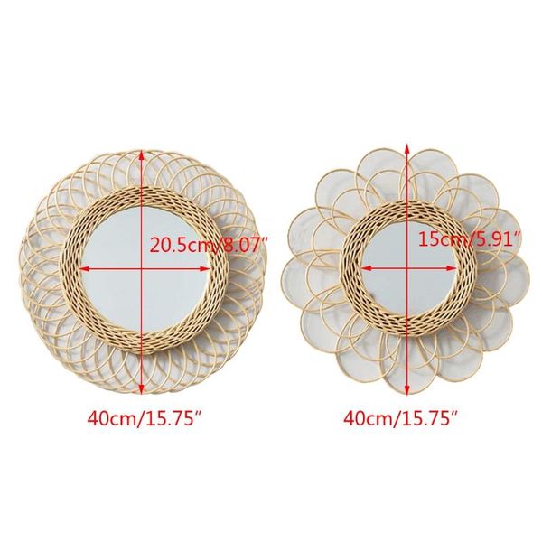 mirrors 29ea hollow flower border rattan woven wall mirror innovative art decoration home decor sun shape decorative makeup
mirrors 29ea hollow flower border rattan woven wall mirror innovative art decoration home decor sun shape decorative makeup
