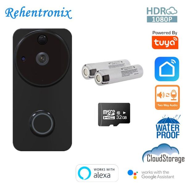 smart wireless wifi video doorbell tuya battery powered support alexa google home call 2-way talk doorbells
smart wireless wifi video doorbell tuya battery powered support alexa google home call 2-way talk doorbells