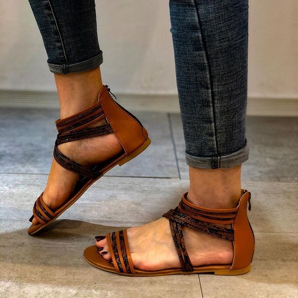 sandals miyeda summer women bohemian style cross-tied beach women's flats slippers plus size casual cool ladies flat shoes, Black
sandals miyeda summer women bohemian style cross-tied beach women's flats slippers plus size casual cool ladies flat shoes, Black