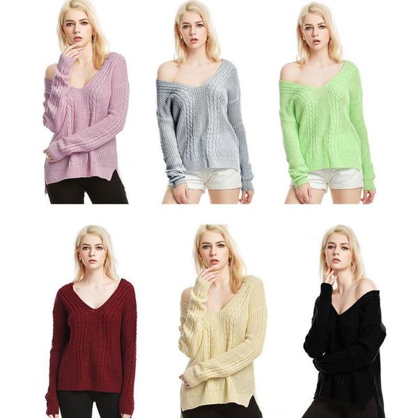 women's sweaters women long sleeve cable knit sweater off shoulder cross back tunic, White;black
women's sweaters women long sleeve cable knit sweater off shoulder cross back tunic, White;black