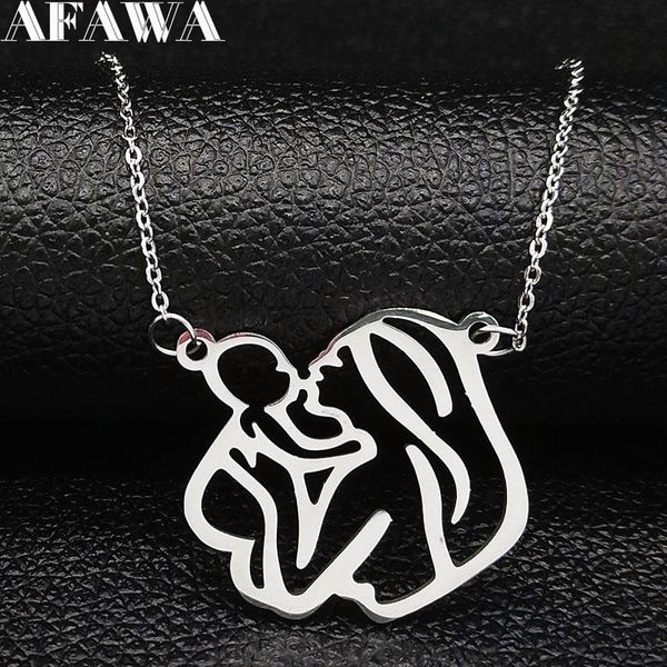 fashion mama kid stainless steel chain necklace for women silver color necklaces pendants jewelry n18949 pendant
fashion mama kid stainless steel chain necklace for women silver color necklaces pendants jewelry n18949 pendant