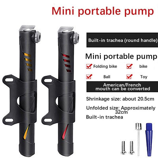 bike pumps mini pump high pressure ultralight mountain bicycle air portable household basketball inflator accessories
bike pumps mini pump high pressure ultralight mountain bicycle air portable household basketball inflator accessories