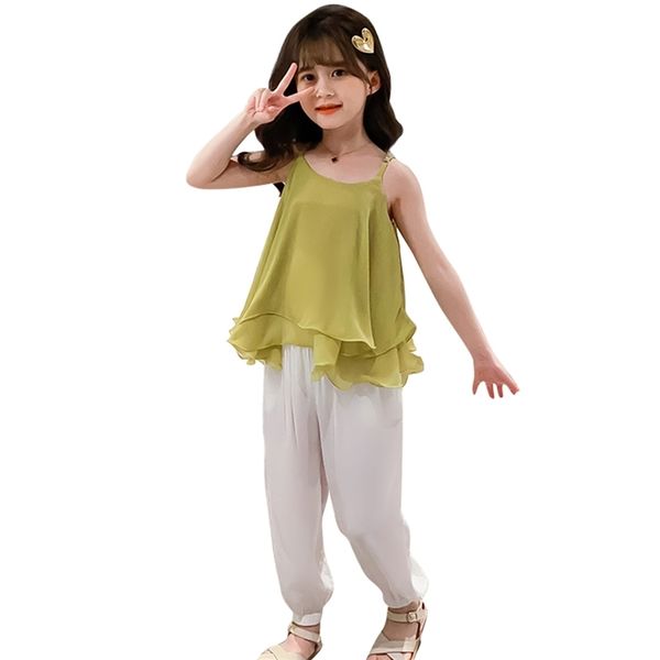kids clothes solid vest + short for girls summer clothing sets casual style children's suits 6 8 10 12 14 210527, White
kids clothes solid vest + short for girls summer clothing sets casual style children's suits 6 8 10 12 14 210527, White