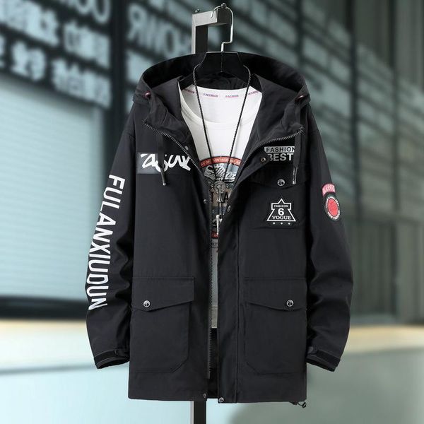 men's jackets men and coats loose streetwear casual outwear hip hop windbreaker overcoat, Black;brown
men's jackets men and coats loose streetwear casual outwear hip hop windbreaker overcoat, Black;brown