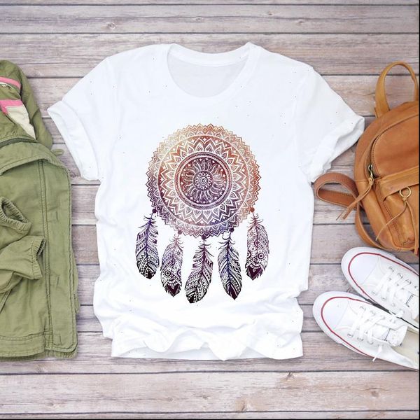 women feather vintage dream womens t shirt print web camisas mujer clothes lady shirts ladies graphic female tee, White
women feather vintage dream womens t shirt print web camisas mujer clothes lady shirts ladies graphic female tee, White