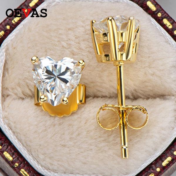 stud oevas real 0.5/1 carat heart moissanite earrings for women 100% 925 sterling silver 18k gold plated parkling fine jewelry, Golden;silver
stud oevas real 0.5/1 carat heart moissanite earrings for women 100% 925 sterling silver 18k gold plated parkling fine jewelry, Golden;silver