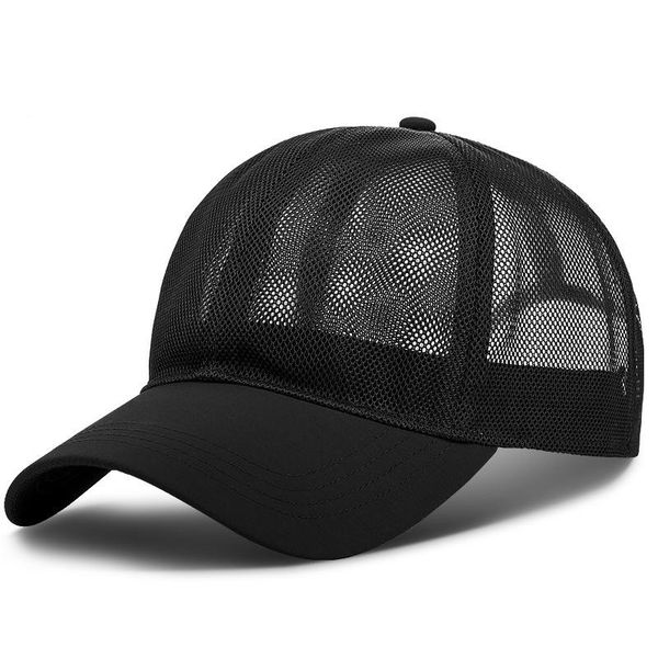 cap casual plain mesh baseball ladies adjustable rebound outdoor climbing hats, Black;white
cap casual plain mesh baseball ladies adjustable rebound outdoor climbing hats, Black;white