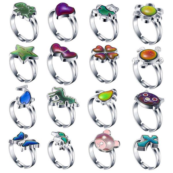 2021 fashion kids ring production and cute animal heart-shaped strange temperature sensitive color, Red;brown
2021 fashion kids ring production and cute animal heart-shaped strange temperature sensitive color, Red;brown